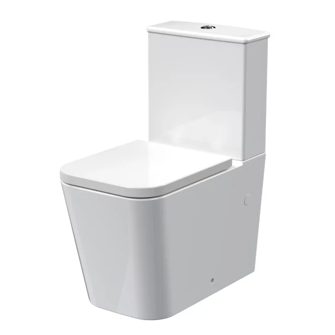 Nuie Orlen Rimless Close Coupled Toilet & Seat