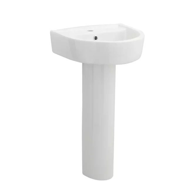 Nuie Provost 420mm Basin & Pedestal