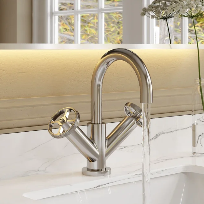 Nuie Revolution Chrome Mono Basin Mixer Tap