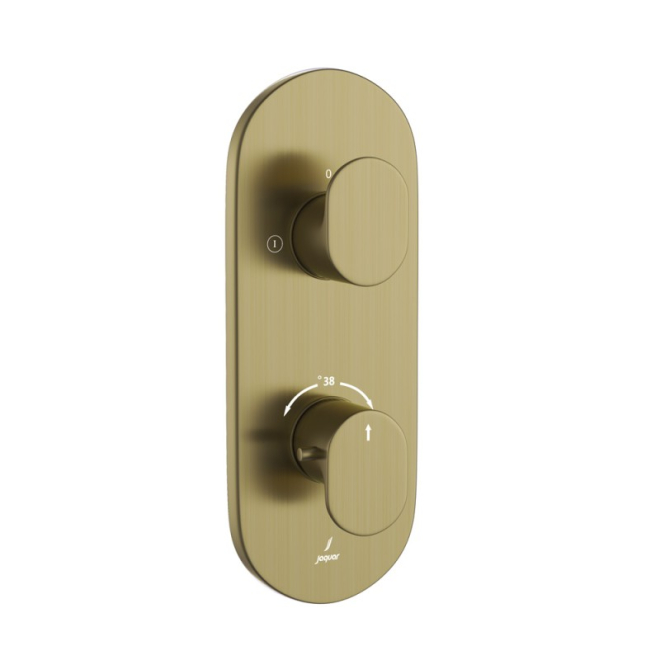 Jaquar Opal Prime Antique Bronze Concealed 2 Outlet Shower Valve 