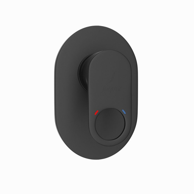 Jaquar Ornamix Concealed Manual Single Outlet Valve - Matt Black