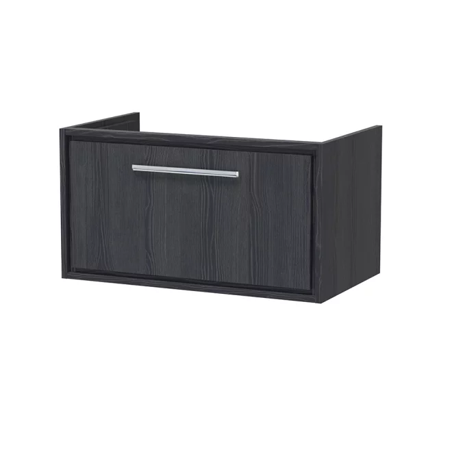 Hudson Reed Lille 800 Graphite Grey Wall Hung Vanity Unit
