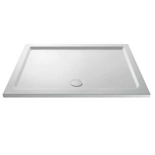 Nuie Pearlstone 1700 x 800mm Slimline Rectangle Shower Tray 