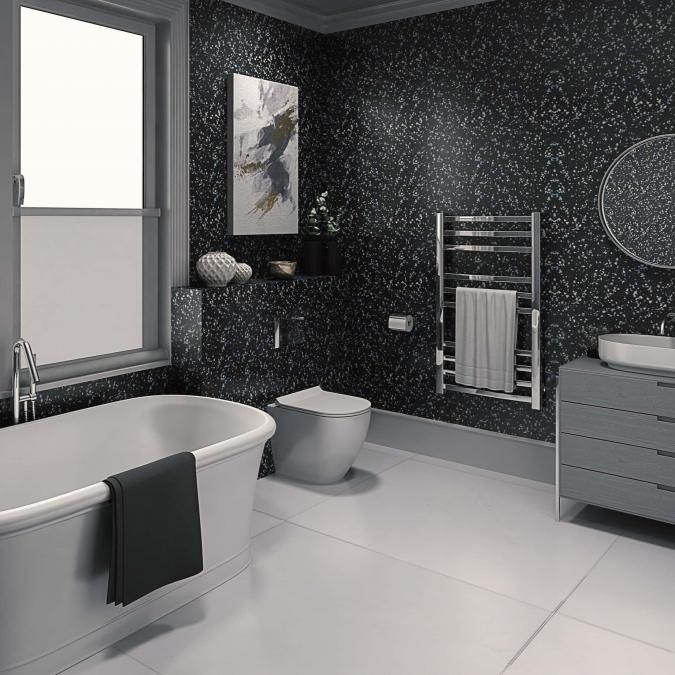 Perform Panel Midnight Sparkle 1200mm Bathroom Wall Panels