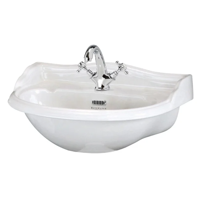 Bayswater Porchester 600mm 1 Tap Hole Basin