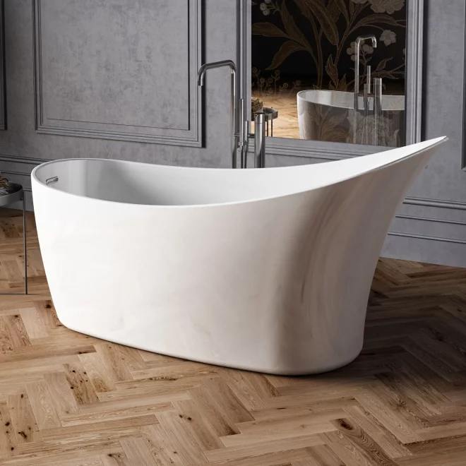 Charlotte Edwards Portobello 1720 x 730mm Modern Freestanding Bath