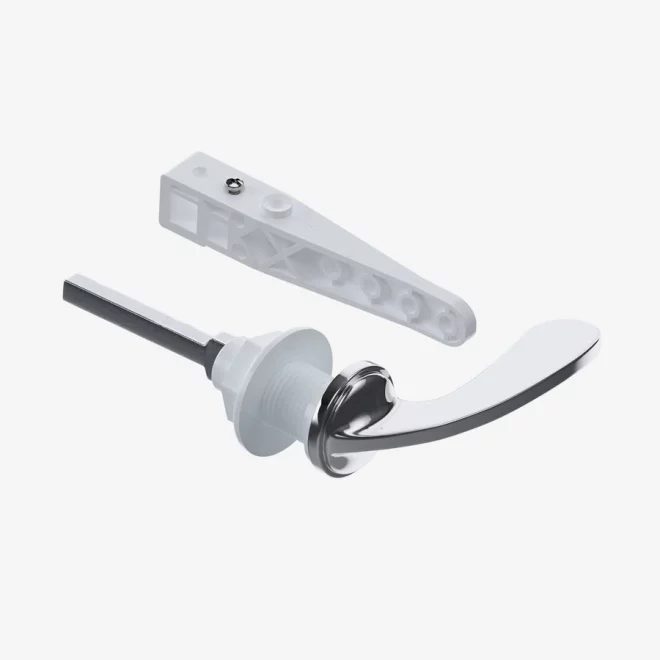 Viva Sanitary 1/2 Inch E Type Chrome Toilet Handle Kit