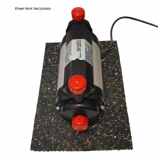 Shower Pump Anti Vibration, Noise Reduction Mat, Reduce Shower Pump Noise