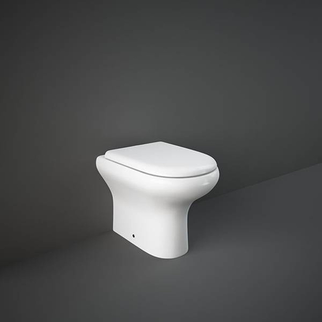 RAK Ceramics Compact Back To Wall Toilet Pan with Soft Close Seat