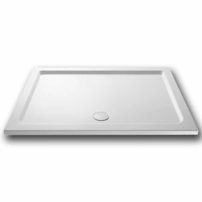 Nuie Pearlstone 1600 x 900 Rectangle Shower Tray 