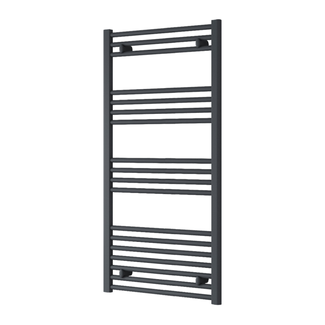 Reina Capo Anthracite 1200 x 600mm Flat Electric Radiator