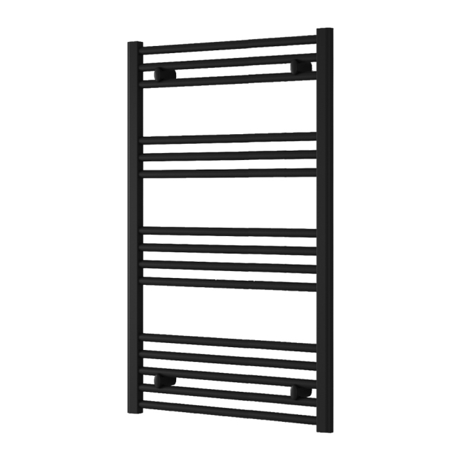 Reina Capo Black 1000 x 600mm Flat Electric Radiator