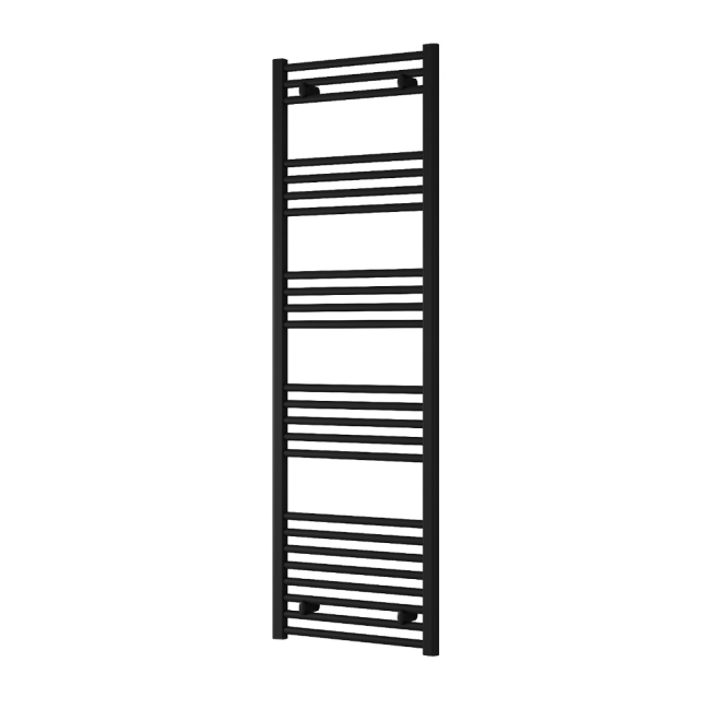 Reina Capo Black 1600 x 500mm Flat Electric Radiator