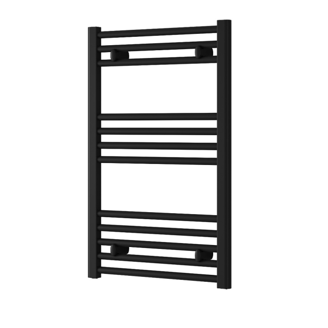 Reina Capo Black 800 x 500mm Flat Electric Radiator