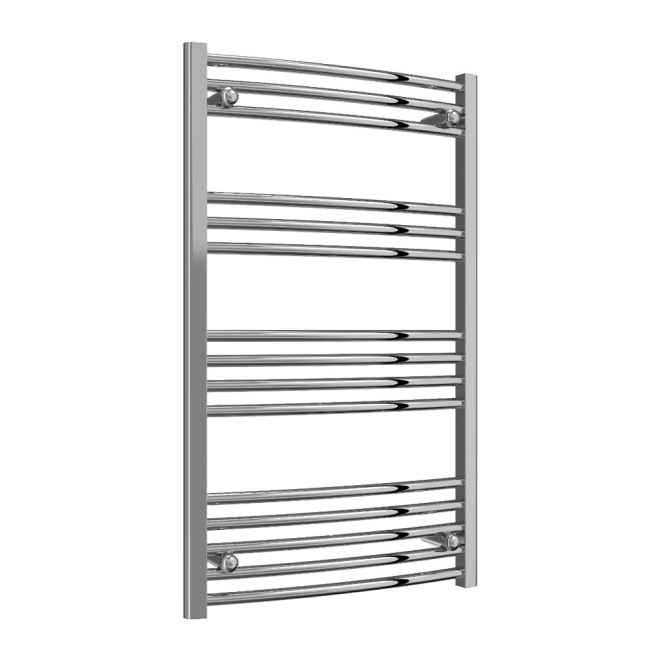 Reina Capo Chrome 1000 x 600mm Curved Electric Radiator