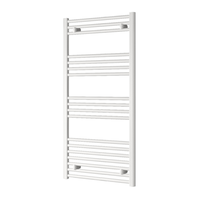 Reina Capo White 1200 x 600mm Flat Electric Radiator