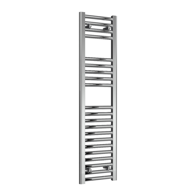 Reina Diva Chrome 1200 x 300mm Flat Electric Radiator