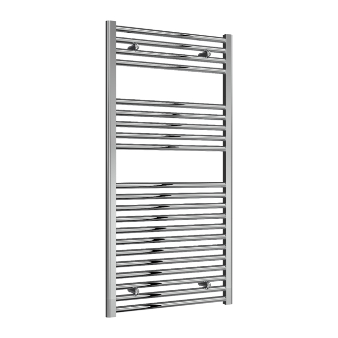 Reina Diva Chrome 1200 x 600mm Flat Electric Radiator