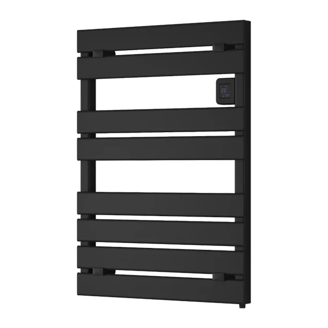 Reina Gia 780 x 550mm Black Bathroom Electric Radiator