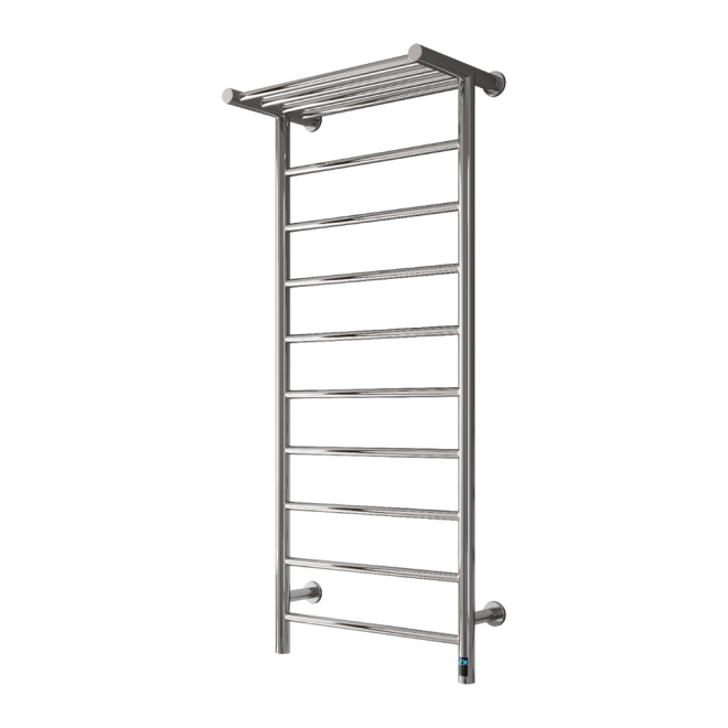 Reina Maira 1190 x 500mm Polished Stainless Steel Bathroom Electric Towel Radiator