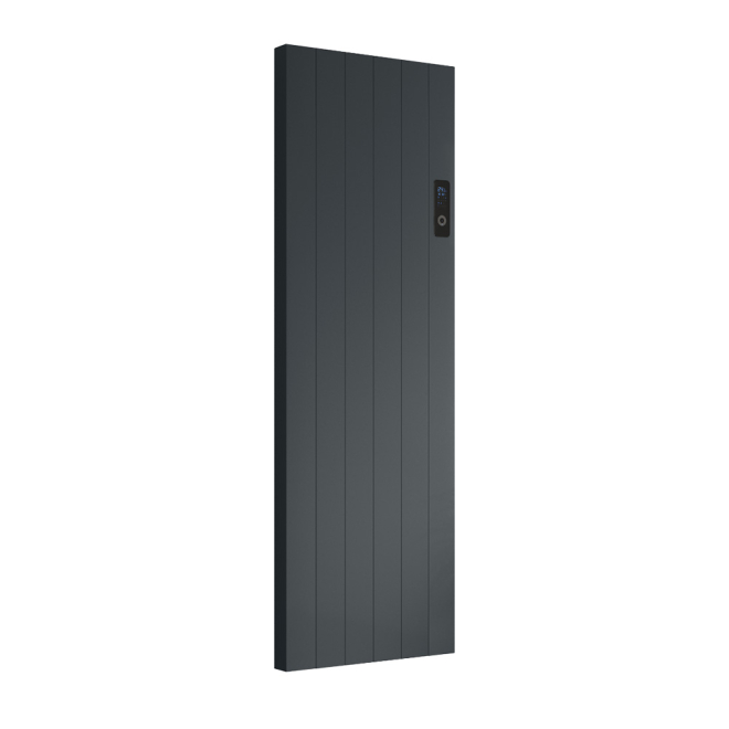 Reina Nika 1600 x 544mm Anthracite Vertical Bathroom Electric Radiator
