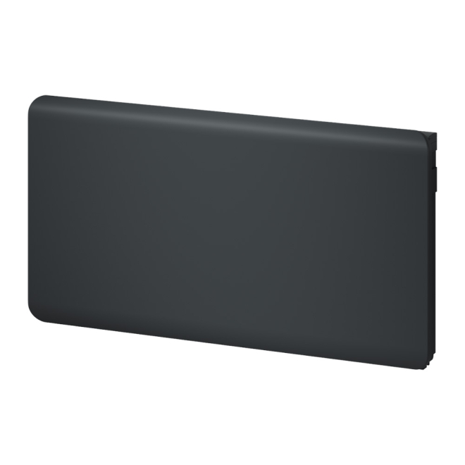 Reina Odet 500 x 990mm Anthracite Horizontal Bathroom Electric Radiator