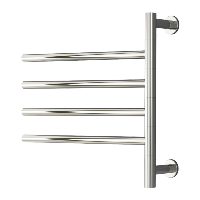Reina Rance Polished Stainless Steel Bathroom Electric Radiator