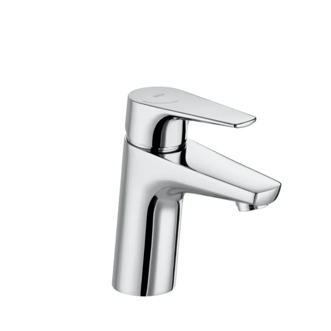 Roca Atlas Chrome Smooth Body Basin Mixer
