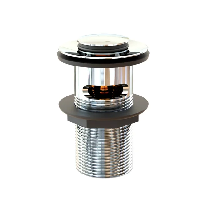 Roca Chrome Basin Click Clack Waste
