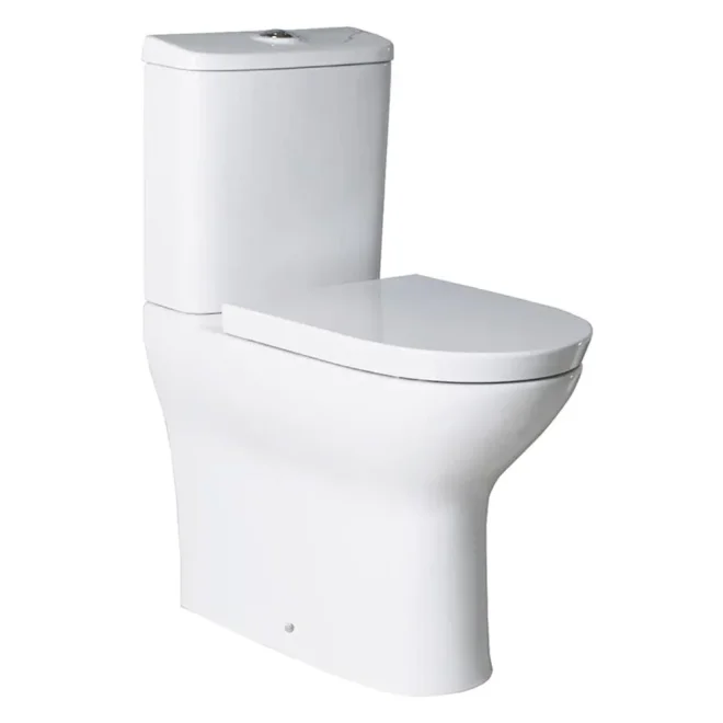 Roca Colina Back to Wall Close Coupled Toilet