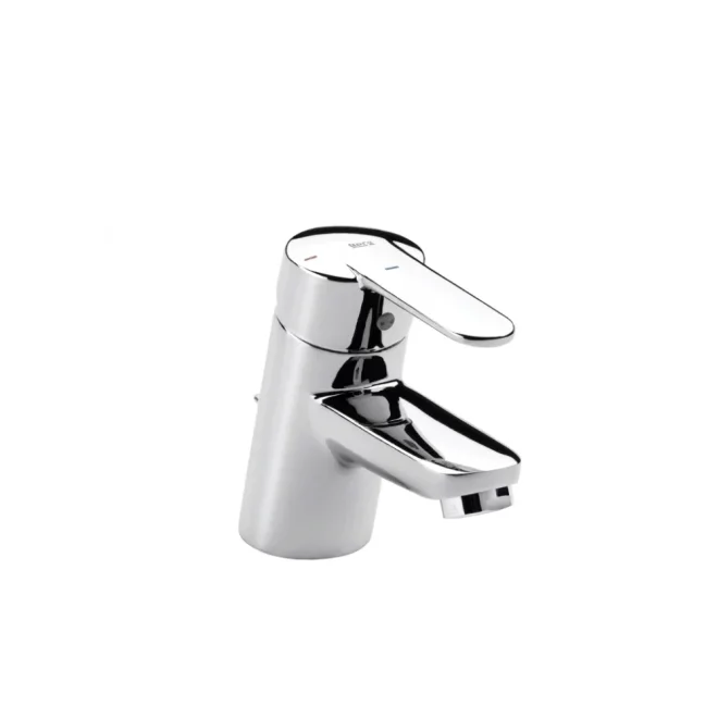 Roca Escuadra Chrome Smooth Body Basin Mixer