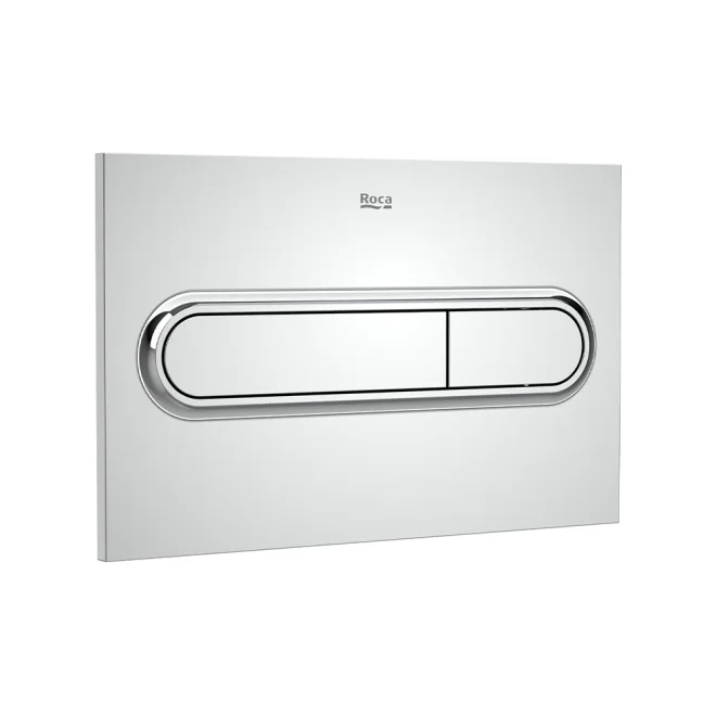 Roca PL1 Chrome Dual Flush Plate