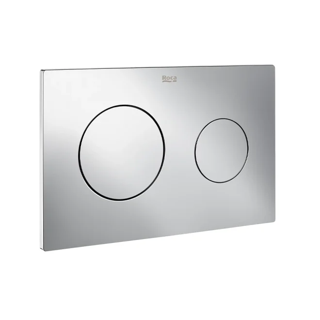 Roca PL10 Chrome Dual Flush Plate