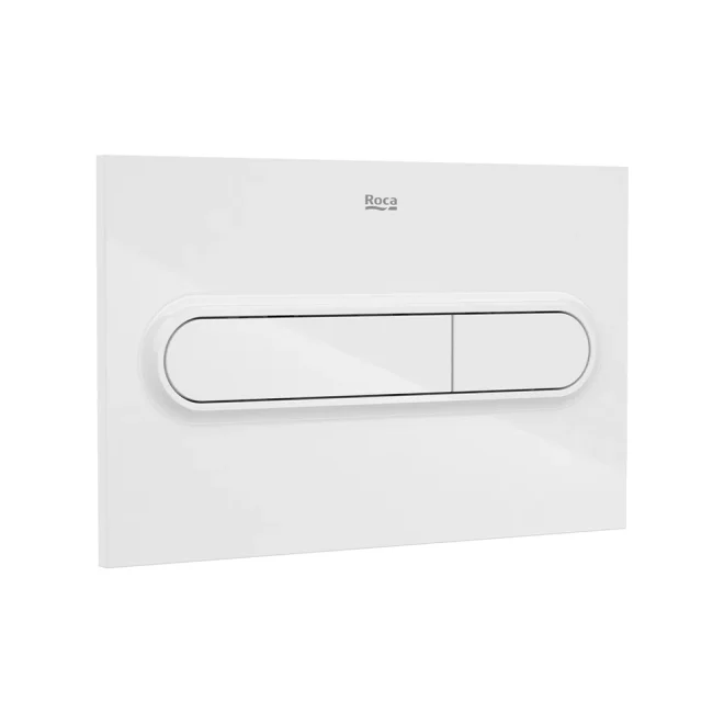 Roca PL10 White Dual Flush Plate