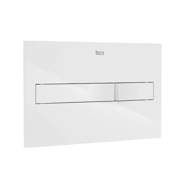 Roca PL2 White Dual Flush Plate