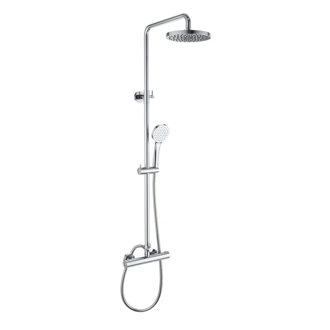 Roca Splash-T Chrome Rigid Riser Kit