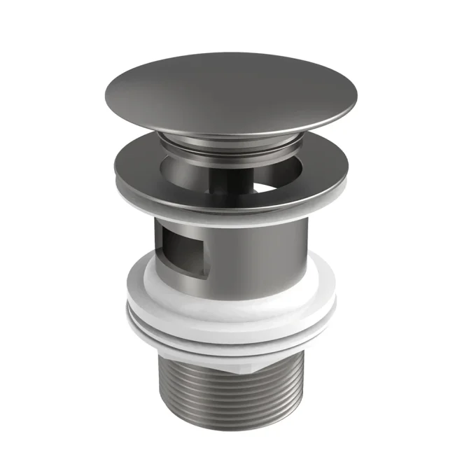 Roca Stainless Steel Finish Click Clack Waste