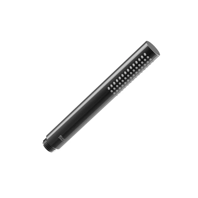 Roca Stella Titanium Black Round Shower Handset