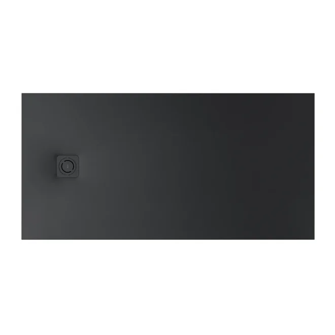 Roca Terran-N Superslim StoneX 1400 x 800mm Black Shower Tray