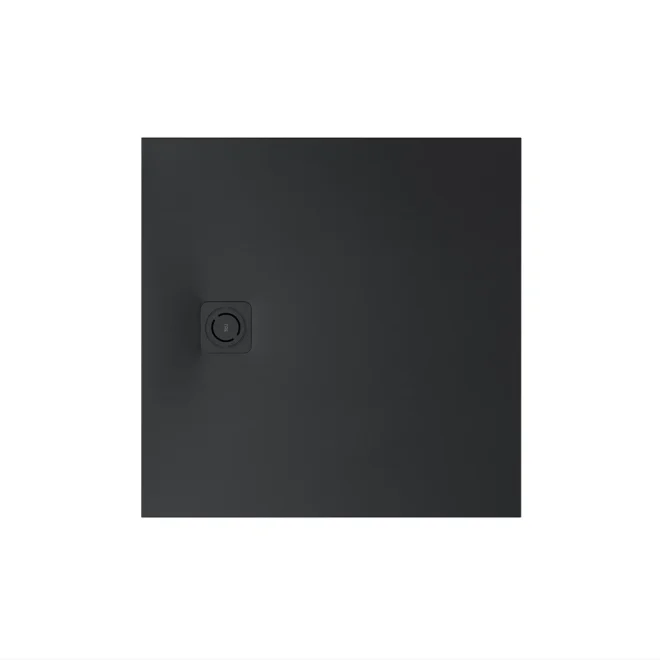 Roca Terran-n Superslim StoneX 900mm Black Square Shower Tray