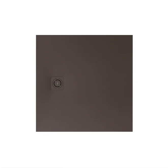 Roca Terran-n Superslim StoneX 900mm Coffee Square Shower Tray