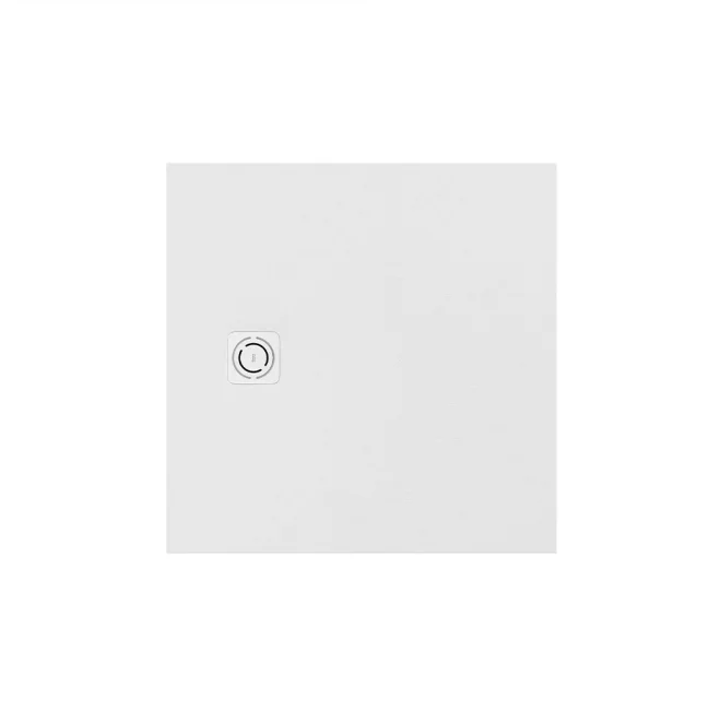 Roca Terran-n Superslim StoneX 800mm White Square Shower Tray