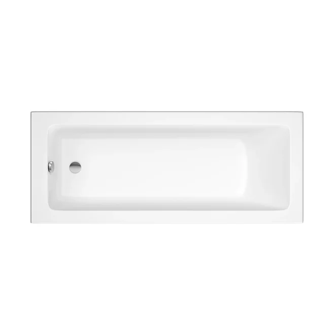Roca The Gap 1700 x 700mm Acrylic Bath - 0 Tapholes