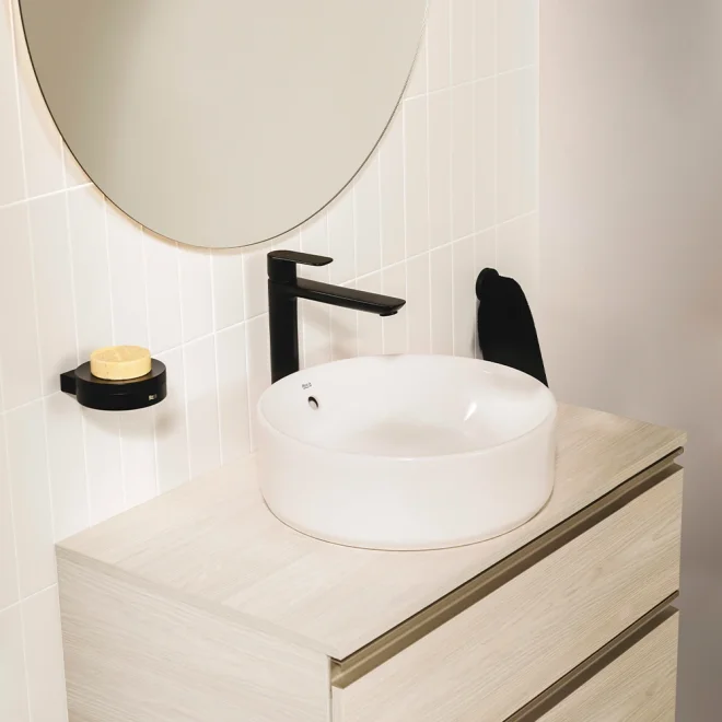 Roca The Gap 390mm Round Countertop Basin