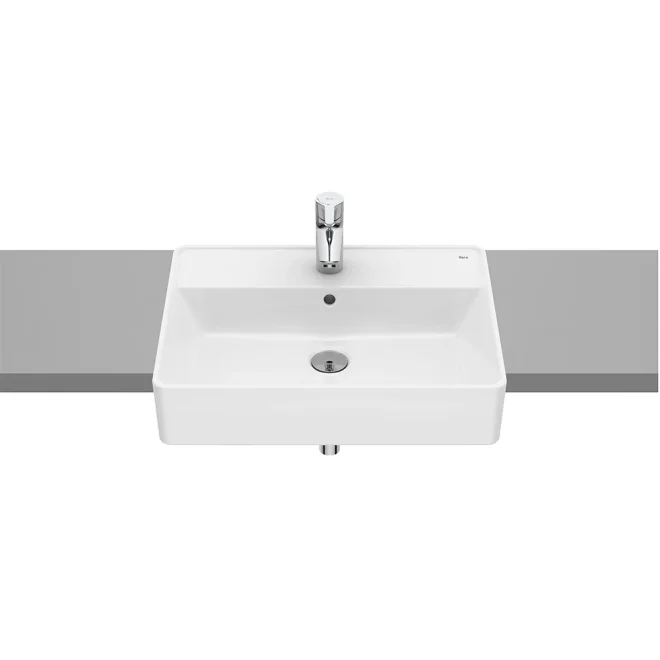 Roca The Gap 550mm Semi-recessed Basin