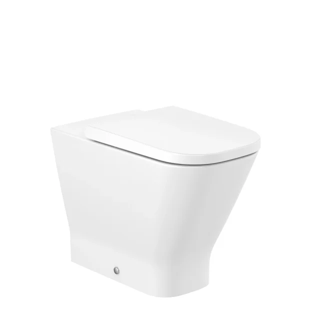 Roca The Gap Rimless Back to Wall Toilet