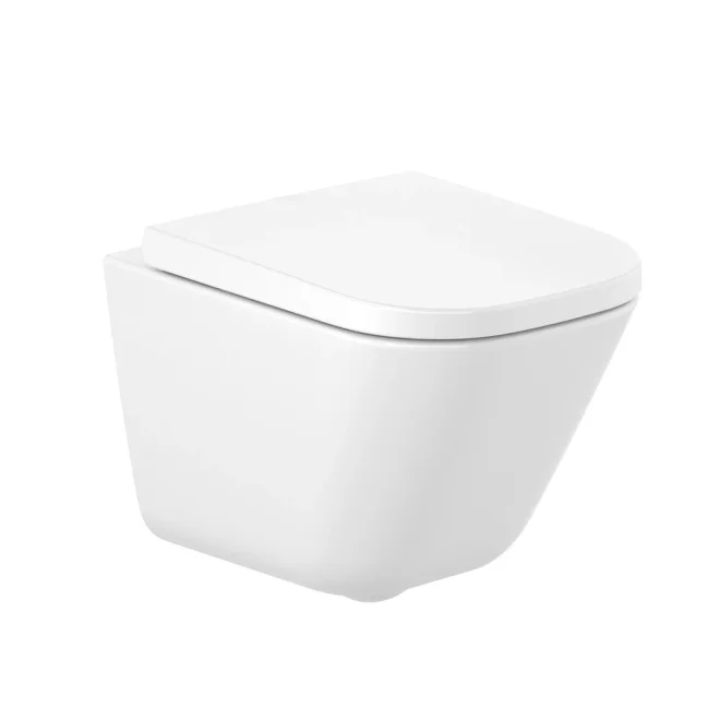 Roca The Gap Wall Hung Compact Rimless Toilet