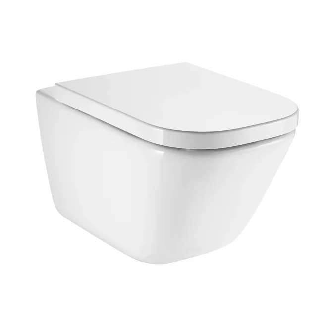 Roca The Gap Wall Hung Rimless Toilet