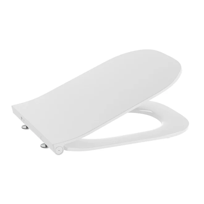 Roca The Gap White Slim Soft Close Seat