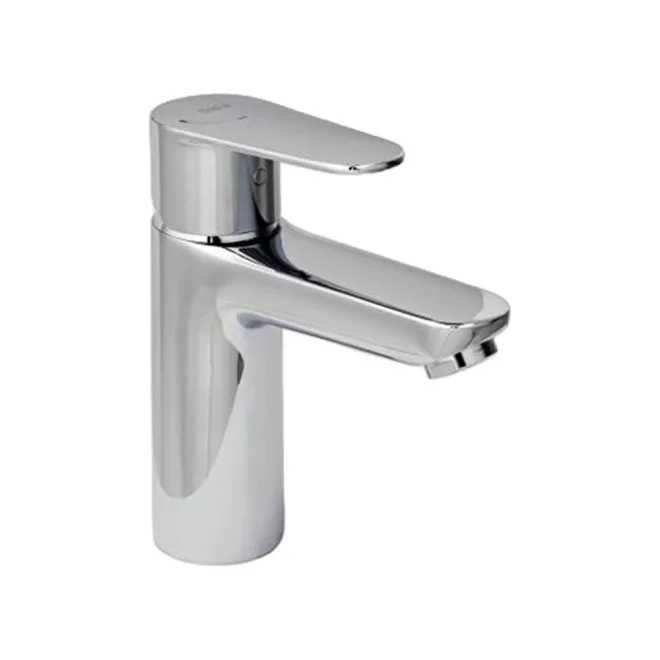 Roca Victoria Plus Chrome Smooth Body Basin Mixer & Waste
